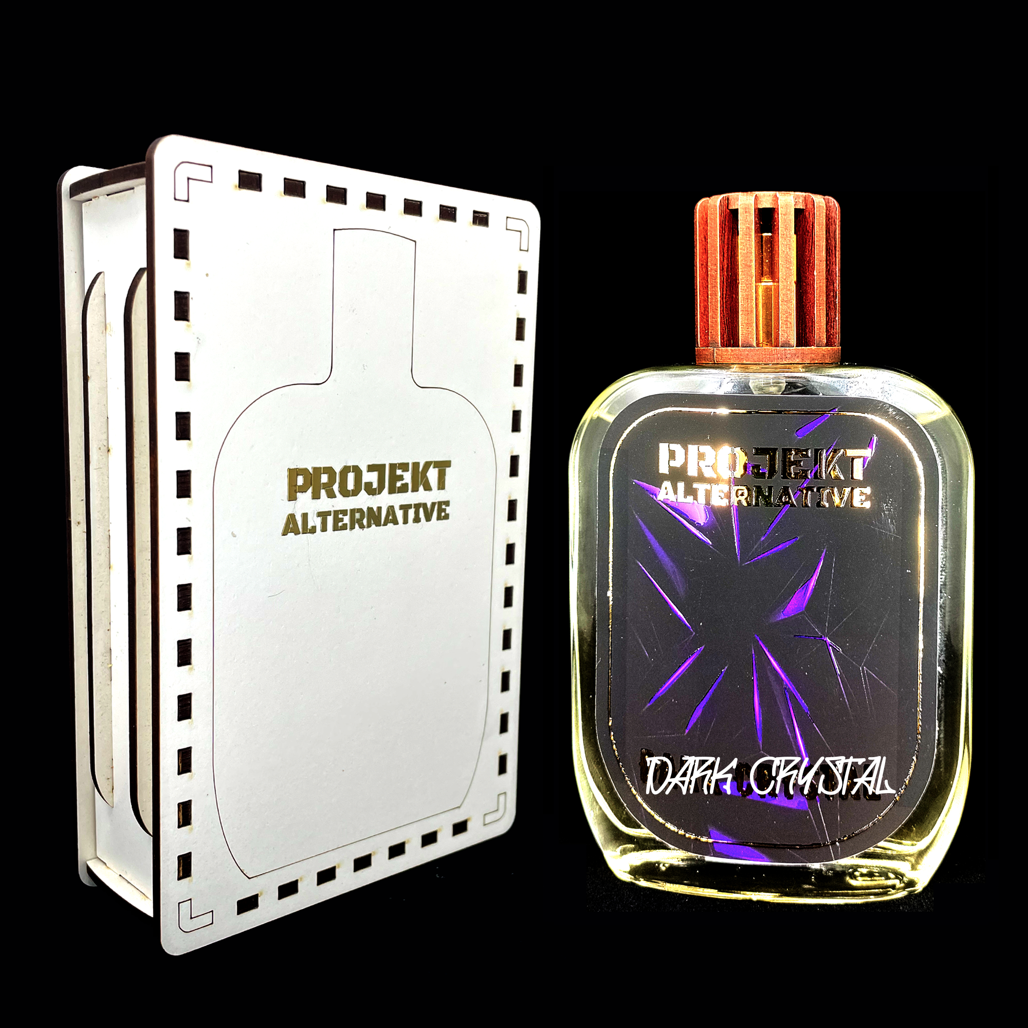 #W/ALT - DARKEST-CRYSTAL BY PROJEKT ALTERNATIVE 100ML PARFUM #Dark #Crystal