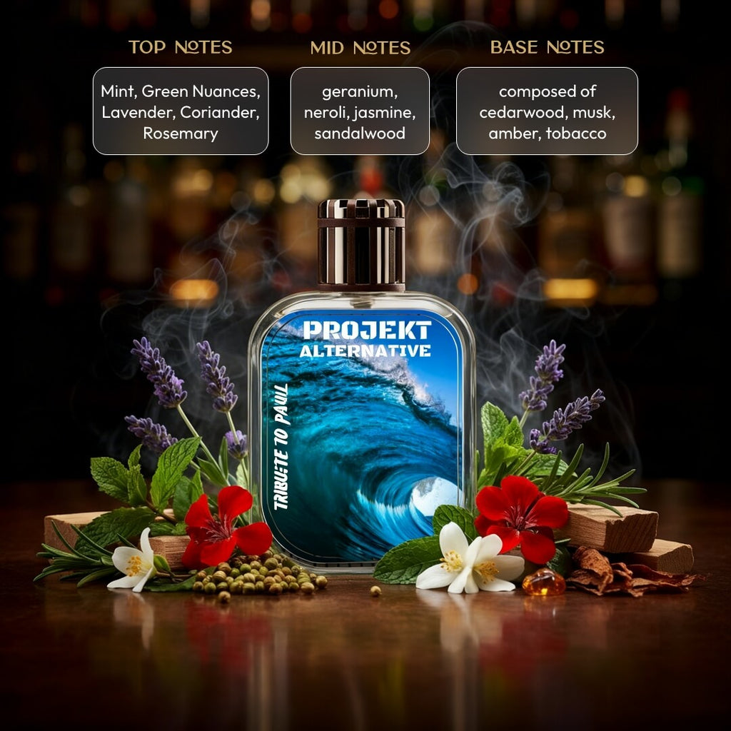 Tribute to Paul By Projekt Alternative 100ml Extrait De Parfum #CoolWater #Vintage