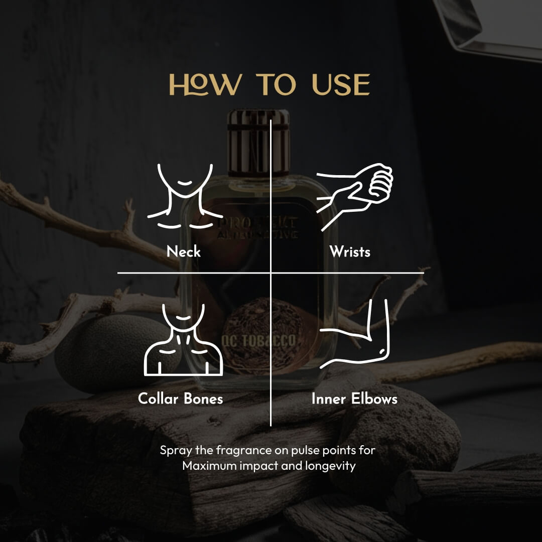 QC Tobacco By Projekt Alternative Parfum #Tobacco-Vanilla